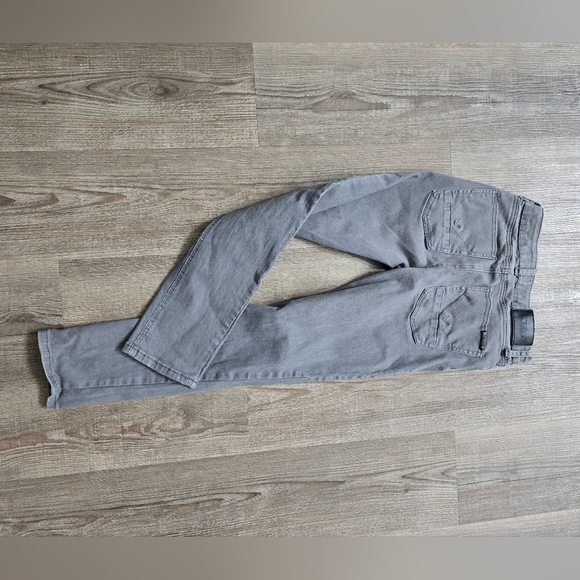 grey Hudson jeans kids size 12 with grow with me waist - Picture 3 of 4